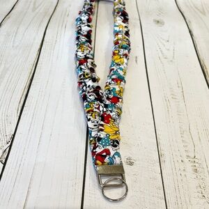 Colorful Cartoon Character Lanyard